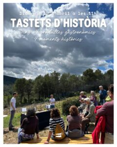 Penedès Refugi | Experiència Tastets d’Història. Diumenge 12 d’abril a les 11h. Penedès Refugi | Experiència Tastets d’Història. Diumenge 12 d’abril a les 11h.