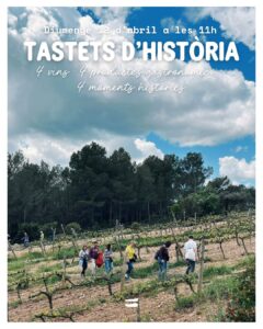 Penedès Refugi | Experiència Tastets d’Història. Diumenge 12 d’abril a les 11h.